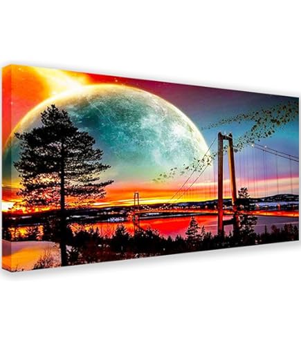 5D Diamond Painting Kit - Western Cowboy On Horse 16x20 Inch Full Round Drill