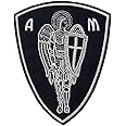 Saint Christian Archangel St.Michael Protection Cross Shield Patch Embroidered Applique Iron On Sew On Emblem