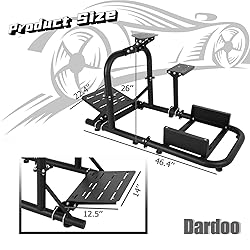 Dardoo G27 Gaming Simulator Cockpit Adjustable