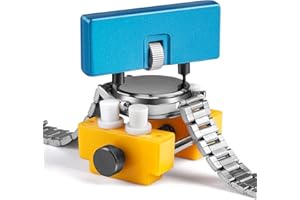 Vastar Watch Adjustable Opener Back Case Press Closer Remover Repair Watchmaker Tool and Watch Case Back Opener Repair Remover Holder Tool