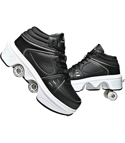 その他 ROLLER SKATING STUART & KUNG FU KEVIN KOFUBOKE 2-in-1 Roller Skates & Sneakers Unisex Retractable
