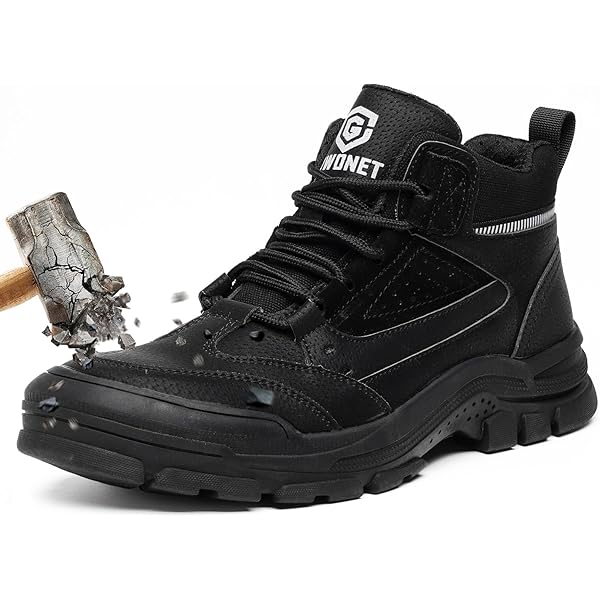 Amazon.com: Furuian Steel Toe Boots for Men Women Comfortable