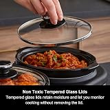 Morphy Richards TrioServe 3.9L Slow Cooker with Independent Pots 3 Settings view 4