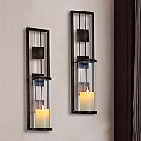 sconces with candles