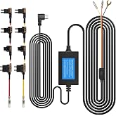 WOLFBOX 4A USB C Hardwire Kit Longer Version for WOLFBOX All Dash Cams, 21.33ft, Hard Wire Car Charger Cable Kit 12V- 24V to 5V for Dash Cameras with Battery Drain Protection