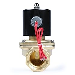 U.S. Solid 1 1/2" Solenoid Valve - 12V DC Brass