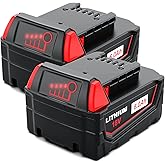 YPLFanHand Battery Replacement for Milwaukee M18: 18v Lithium-ion 6.0Ah Batteries Compatible with 48-11-1850 48-11-1852 48-11