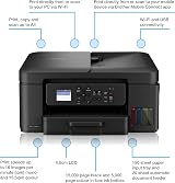 Brother DCP-T780DW Tankbenefit 3-in-1 Wireless A4 Inkjet Printer UK Plug view 2
