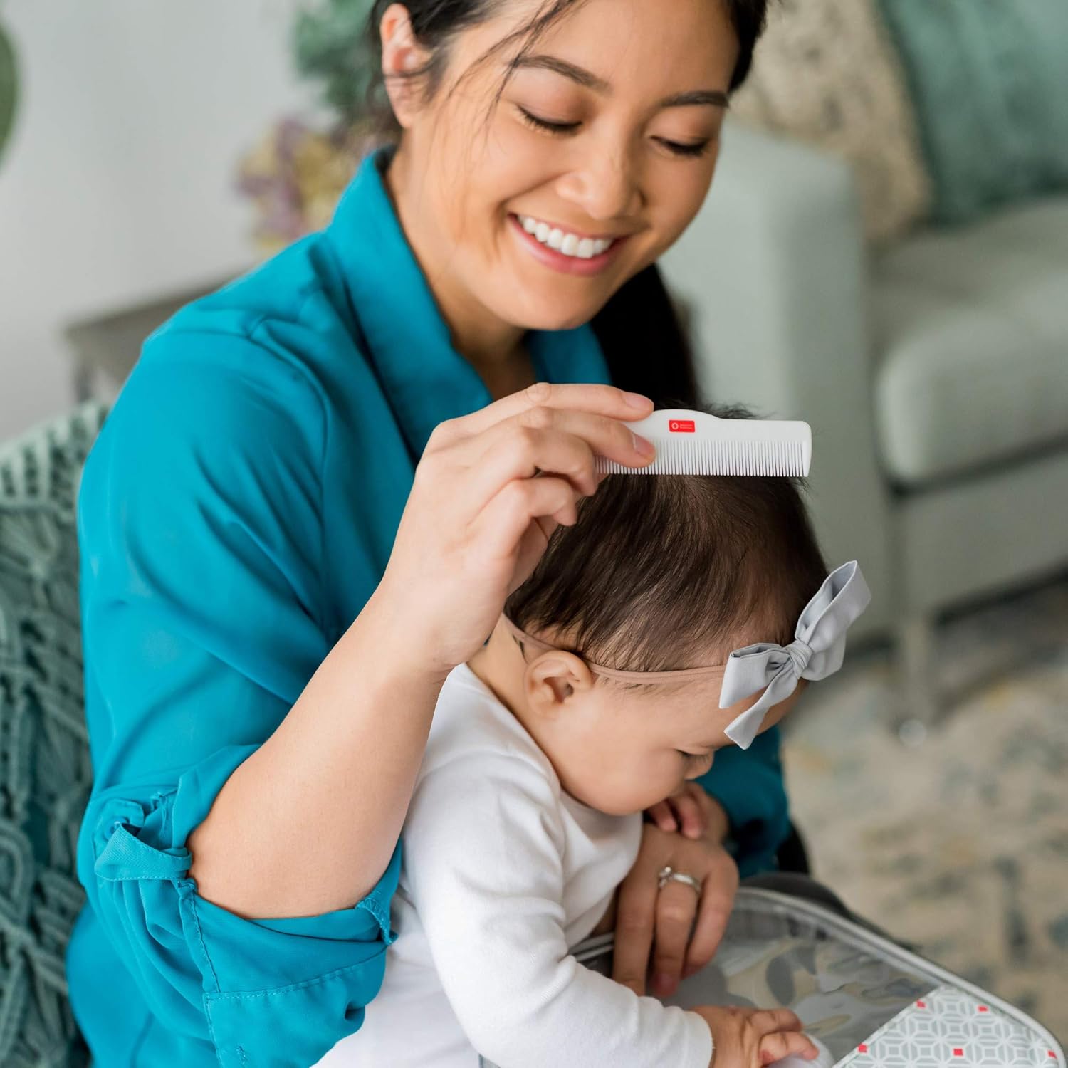 American Red Cross Deluxe Health and Grooming Kit| Infant and Baby Grooming | Infant and Baby Health | Thermometer, Medicine Dispenser, Comb, Brush, Nail Clippers and More with Convenient Tote : Baby Health And Personal Care Kits : Baby