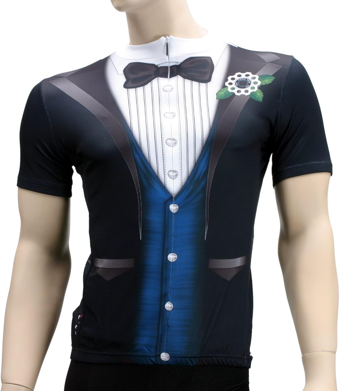 Primal Wear The Ritz Tuxedo Cycling Jersey Men's Large L Amazon.co.uk