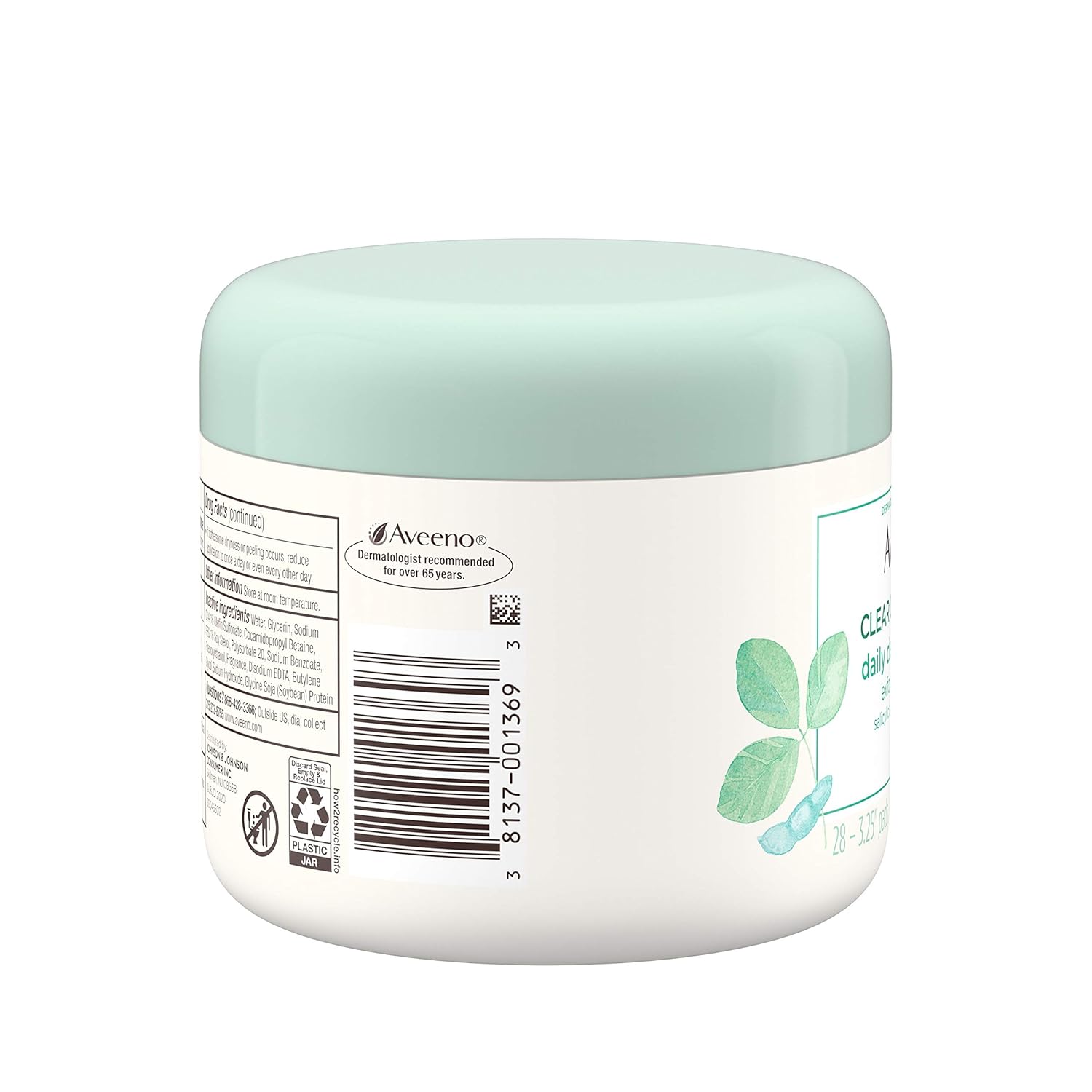 Aveeno Clear Complexion Daily Facial Cleansing Pads with Salicylic Acid Acne Treatment, 28 ct : Facial Cleansing Pads : Beauty
