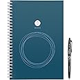 Rocketbook Wave Smart Notebook - Dotted Grid Eco-Friendly Notebook with 1 Pilot Frixion Pen Included - Executive Size (6" x 8.8"), Model Number: WAV-E