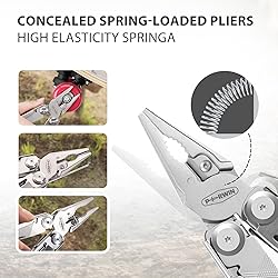 PERWIN Multitool Stainless Steel Multi-Tool Pliers