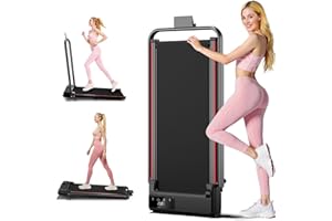 BMJX US 7.8MPH Incline Treadmill for Home, Walking Pad with Handle Bar, Under Desk Compact Treadmill with 350 Lbs Capacity, LED Display & APP, Remote Control, 3.0HP