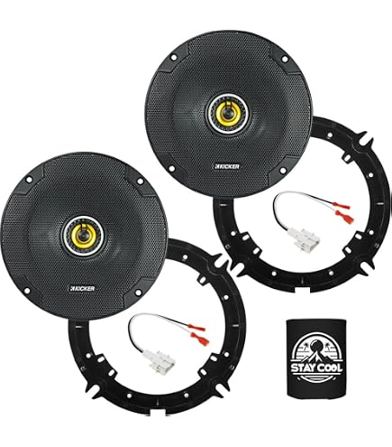 Amazon.com: KICKER Speakers 6.5 inch for Kia Forte 2019-2024