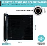 Triplast Pallet Stretch Wrap Roll 400mm x 250m Black Heavy Duty view 2