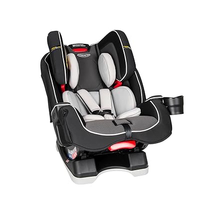 Graco 2032999 Milestone LX All-in-One-Autositz mit Safety Surround-Seitenaufprallschutz, Gruppe 0+/1/2/3, perlgrau