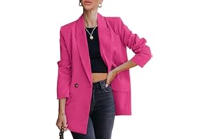 luvamia Blazer Jackets for Women Work Casual Office Long Sleeve Fashion Dressy Business Outfits