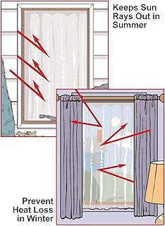 Amazon Com Walterdrake Reflective Window Curtain Panel Home