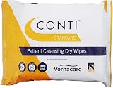Vernacare Conti Standard Patient Cleansing Wipes 26x20cm 100/pack 12 Pack view 2