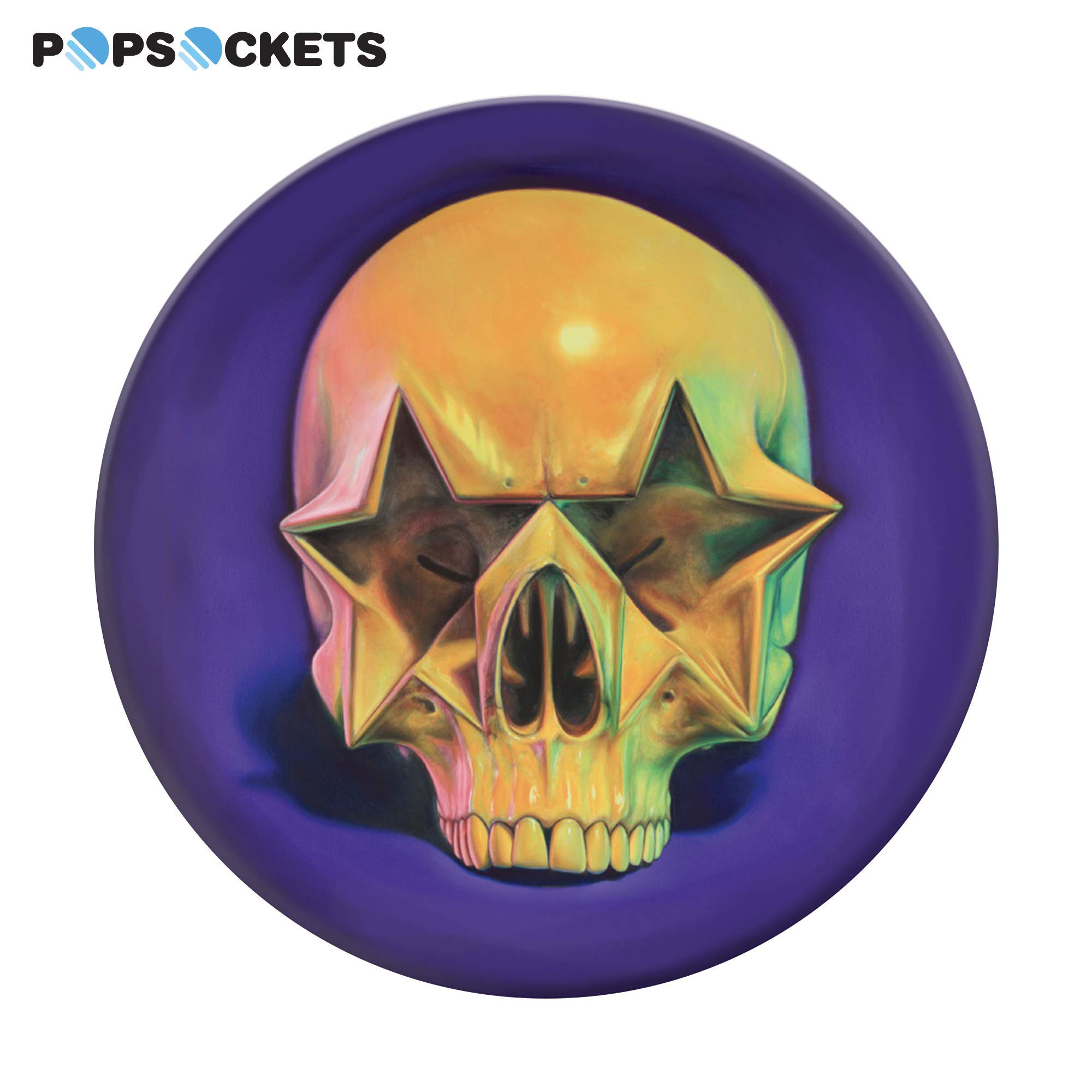 PopSockets: Collapsible Grip & Stand for Phones and Tablets - Star Skull