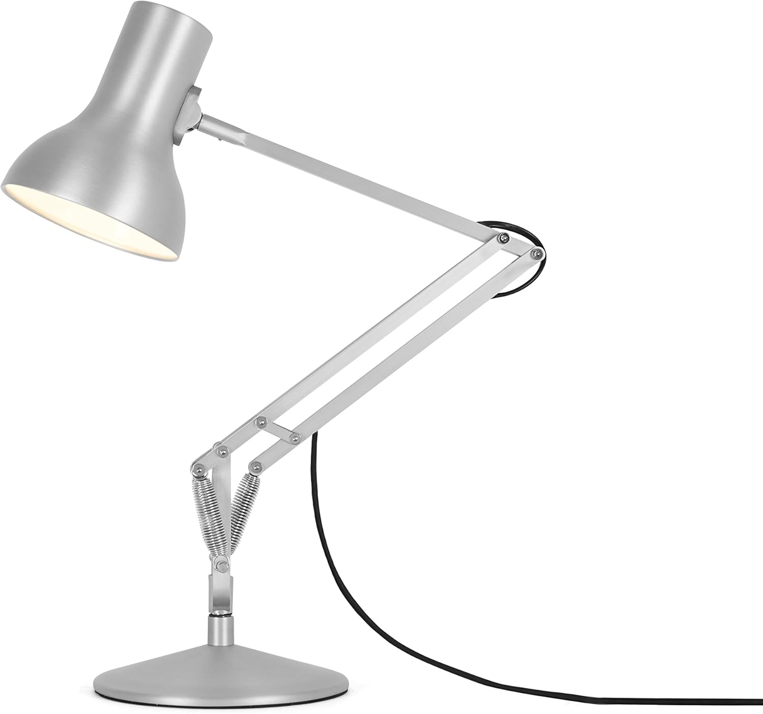 silver anglepoise lamp