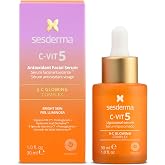 Sesderma C-VIT 5 Fusion Vitamin C Serum, Boosted Hydration, Radiant Glow, Antioxidant Defense, Targets Pigmentation, Pro Skincare Formula, 1.0 fl. Oz