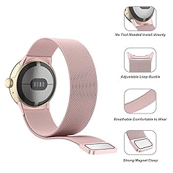 Amzpas Metal Band Compatible with Google Pixel