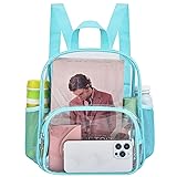 Busiuw Clear Backpack for Stadium Events 12x12x6
