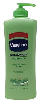 Vaseline Intensive Care Body Lotion - Aloe Soothe, 400ml Bottle