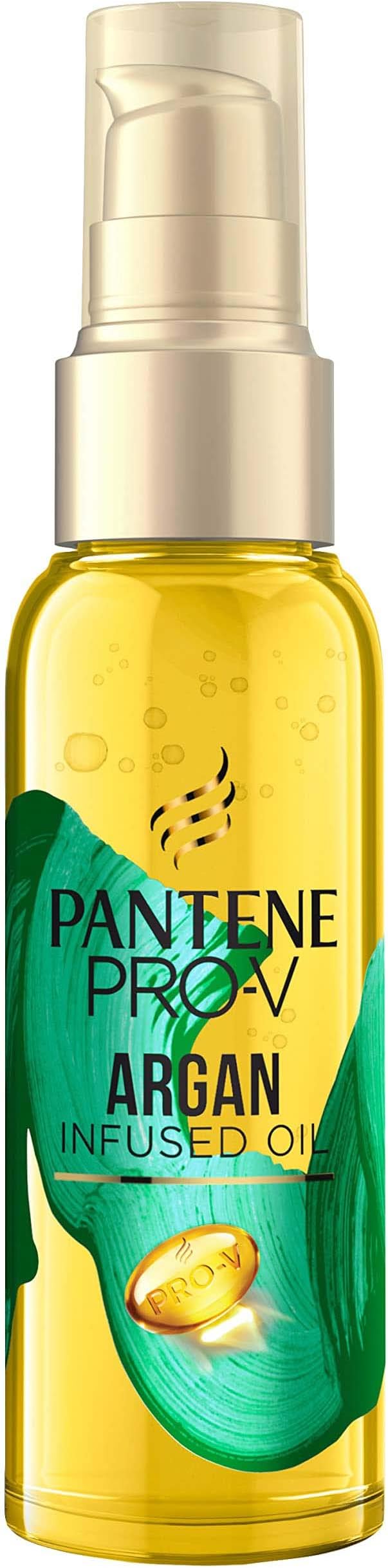 Pantene Pro-V Smooth & Silky Hair Oil Argan Oil 100ml Unruly Dry Hair Shine