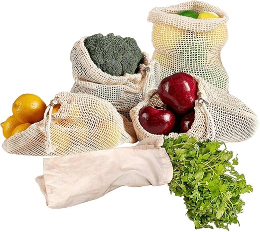 bolsas reutilizables fruta amazon