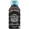 Java House Cold Brew Coffee, 6 Pack of 8oz Bottles, Ready to Drink Instant Cold & Iced Coffee (Vanilla Latte)