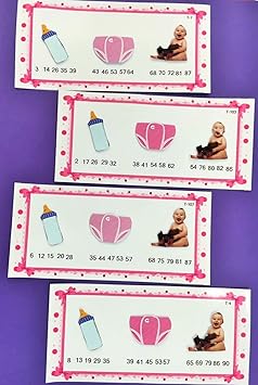 Kitty Partyy Baby Shower Tambola Tickets