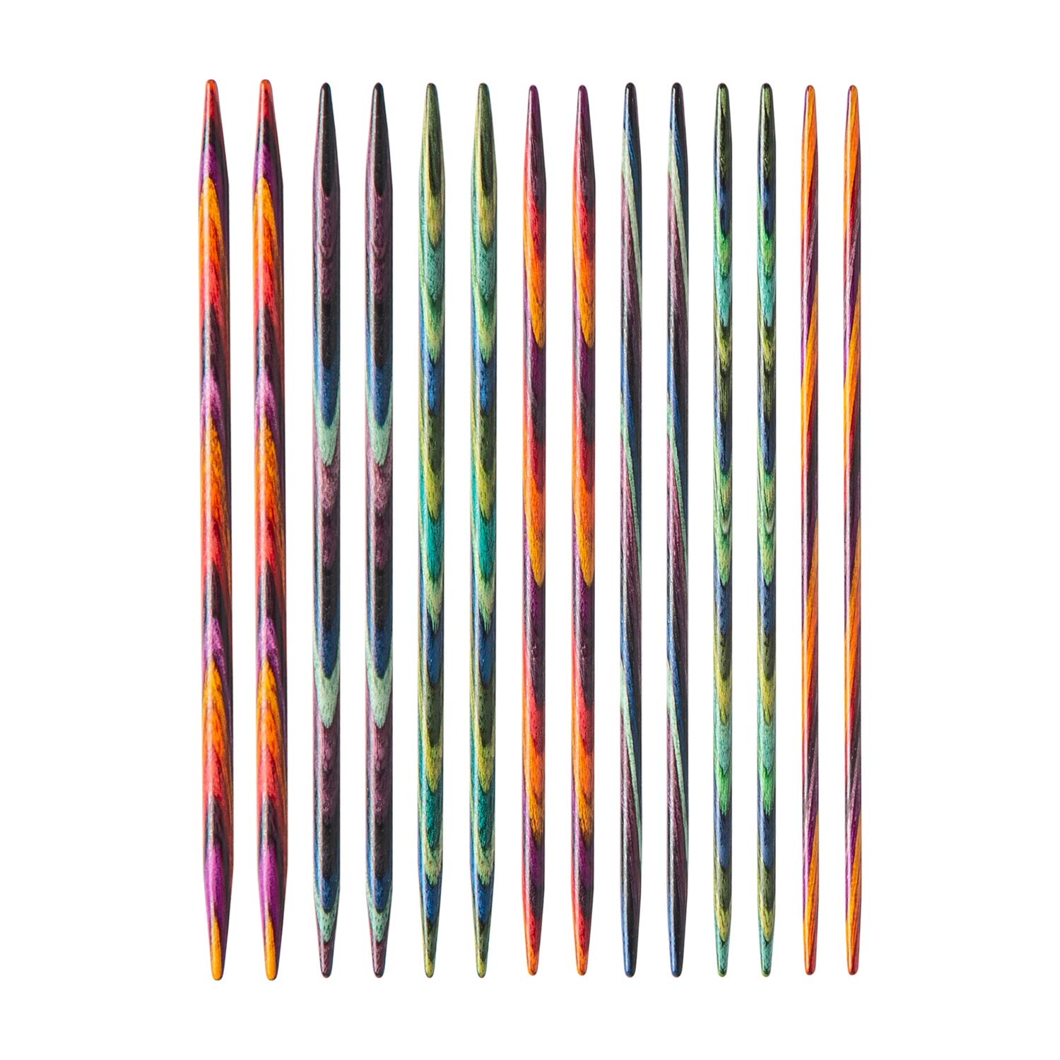 Knit Picks Double Pointed Wood Knitting Needle Set (Mosaic 4