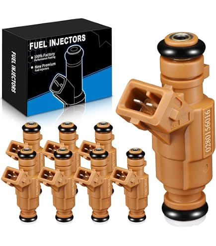 8-Pack Fuel Injectors For Mercedes-Benz C240 CLK320 CLS500 CL500 - 4 Hole, OE Spec, CCIYU Z15049301G