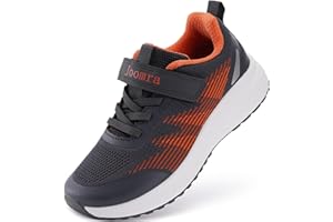 Joomra Little/Big Kids Wide Toe Box Tennis Shoes | Running Sneakers for Boys Girls+Rubber Outsole
