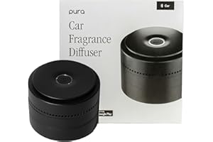 Pura Car Diffuser - Portable Fragrance System - On/Off Controlled Through Car Acceleration - Adjustable Intensity Control Through App - Fragrances Sold Separately