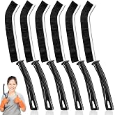 Crevice Cleaning Brush, Multifunctional Cleaning Brush Tool | Bathroom Gap Brush,Grout Brush, Cleaning Tools for Toilet, Bathrooms, Kitchens, Bathtub, Faucets, Sink, Windows，6pcs