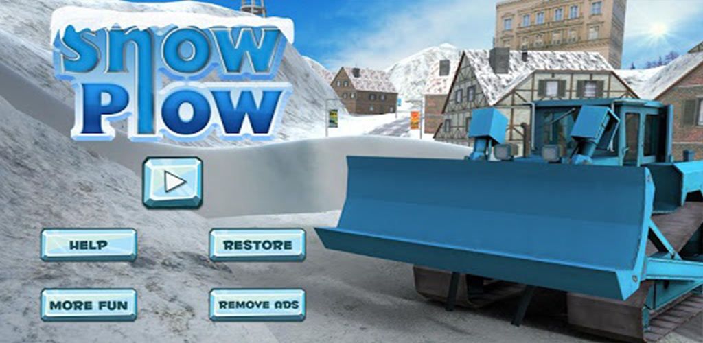 Snow Plow Excavator Game Apps & Games