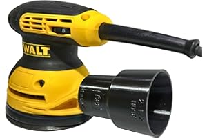 1058 Designs - Sander Vacuum Adapter for DeWalt or Craftsman Sanders - Shop Vac Attachment for Dust Collection (2-1/2")