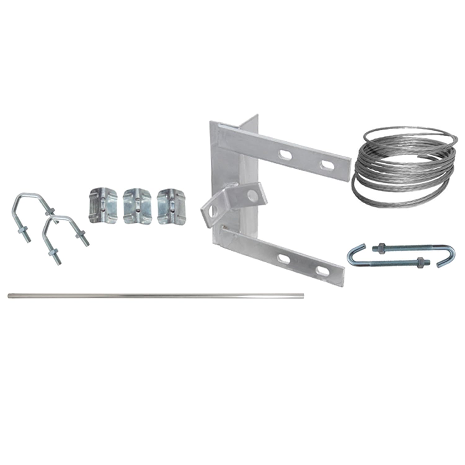 6" Chimney Lashing Bracket & Pole Mast Kit TV Aerial Amazon.co.uk