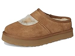 UGG Girls Kids K Bea Mary Jane Slipper, Chestnut, 1