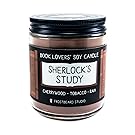 Sherlock's Study - Book Lovers' Soy Candle - 8oz Jar