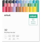 Cricut&reg; Fine Point Pen 0.4 mm, Ultimate Sampler (32 ct)