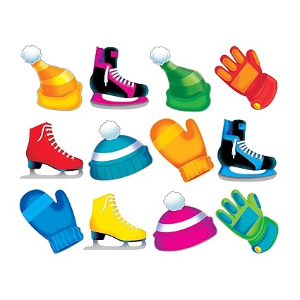 TREND Enterprises, Inc. Winter Play Classic Accents Variety Pack, 36 ct