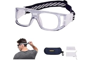 SooGree Sport Glasses Basketball Football Goggles Men Women Safety Eyewear Sport Goggles Anti Fog Shock Collision Glasses