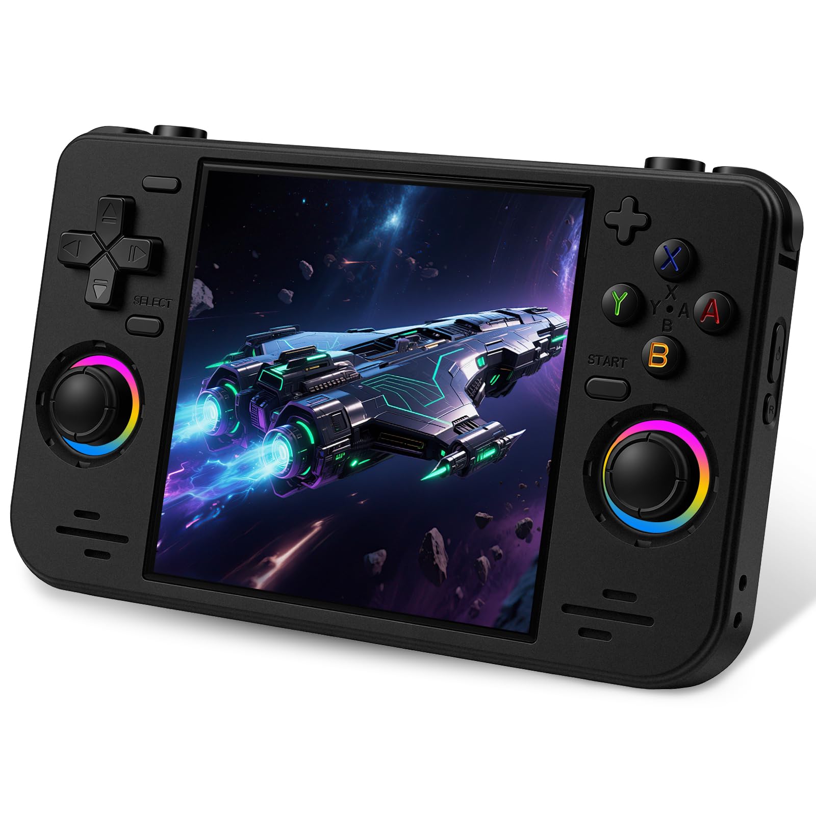 Photo 1 of (for parts) Handheld Game Console, 4.0" Retro Gaming Console Preloaded 20,000+ Classic Games, Open Source Linux System, Support WiFi Online Play, Portable Pocket Hand Held Video Game (Black)