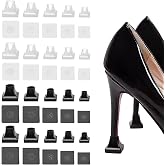 SooGree 20 Pairs High Heel Protectors - 5 Sizes, Repair Caps &amp; Stoppers for Outdoor Weddings &amp; More