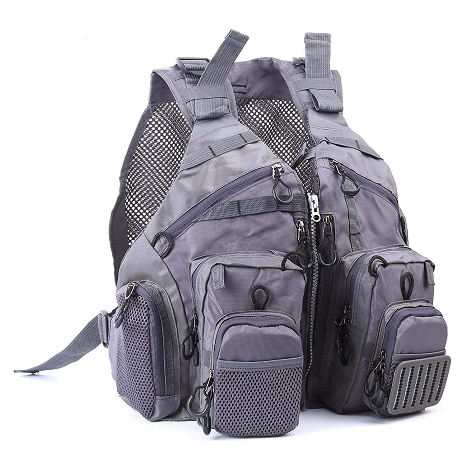 MAXIMUMCATCH Fly Fishing Vest Adjustable Size with Breathable Mesh (G-Mesh Fishing Vest)